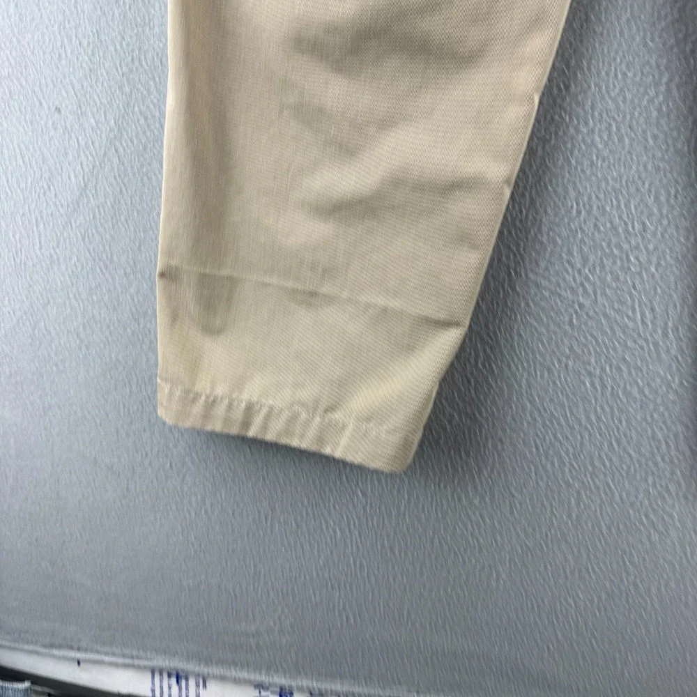Vintage Polo Ralph Lauren Pants Mens 36x29 (Fits 34x29) Pleated Baggy Khaki
